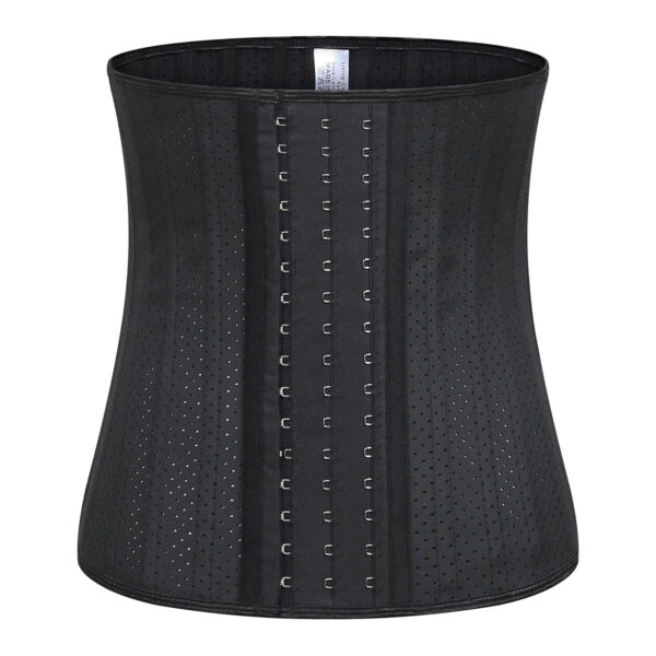 25 bone punch sports tight belly band rubber fitness waistband abdominal girdle girdle corset latex shapewear